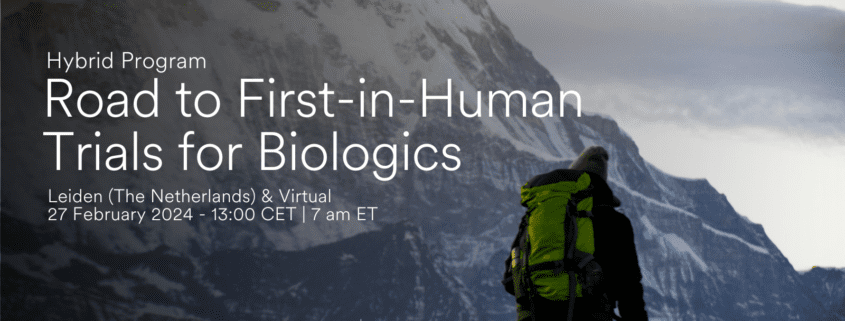 Road to First-in-Human Trials for Biologics